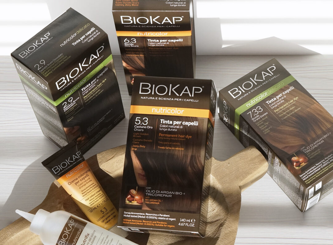 Tintes para el cabello BIOKAP NUTRICOLOR ¡SIN AMONIACO!