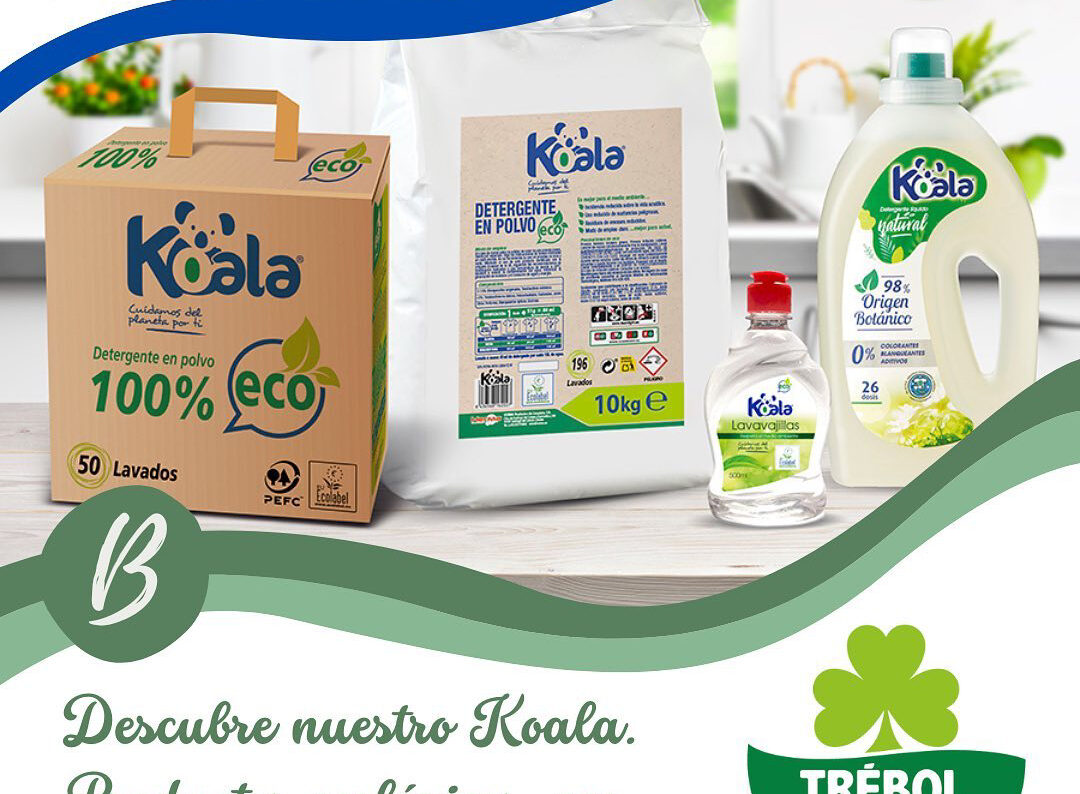 Descubre la marca Koala  , productos detergentes para la lavadora y lavavajillas muy ECO!