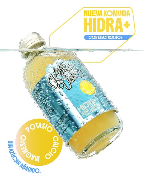 💧 NUEVO KOMVIDA HIDRA+ 💧 LIMA LIMÓN + SALES MINERALES 💧 NUEVO KOMVIDA HIDRA+ 💧 LIMA LIMÓN + SALES MINERALES
